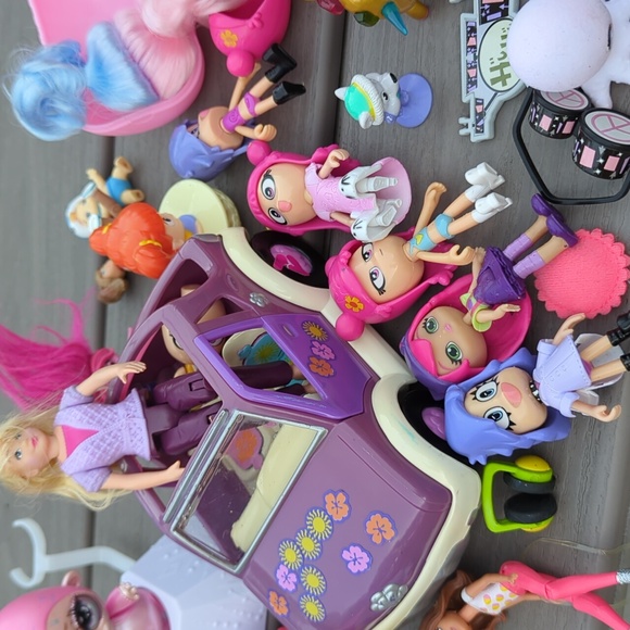 Miniature Shopping Fruit Dolls Action Lol doll figurines mashup mystery BUNDLE * - Picture 6 of 14